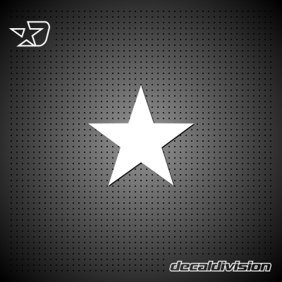 Christmas Star Sticker D